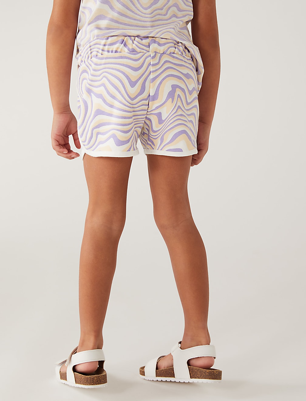 Pure Cotton Swirl Shorts