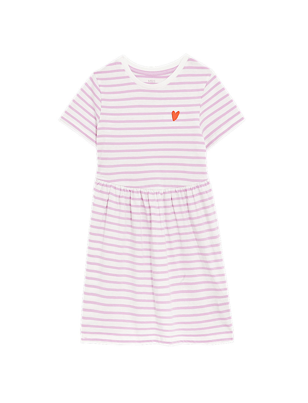 Pure Cotton Striped Dress (2-8 Yrs)