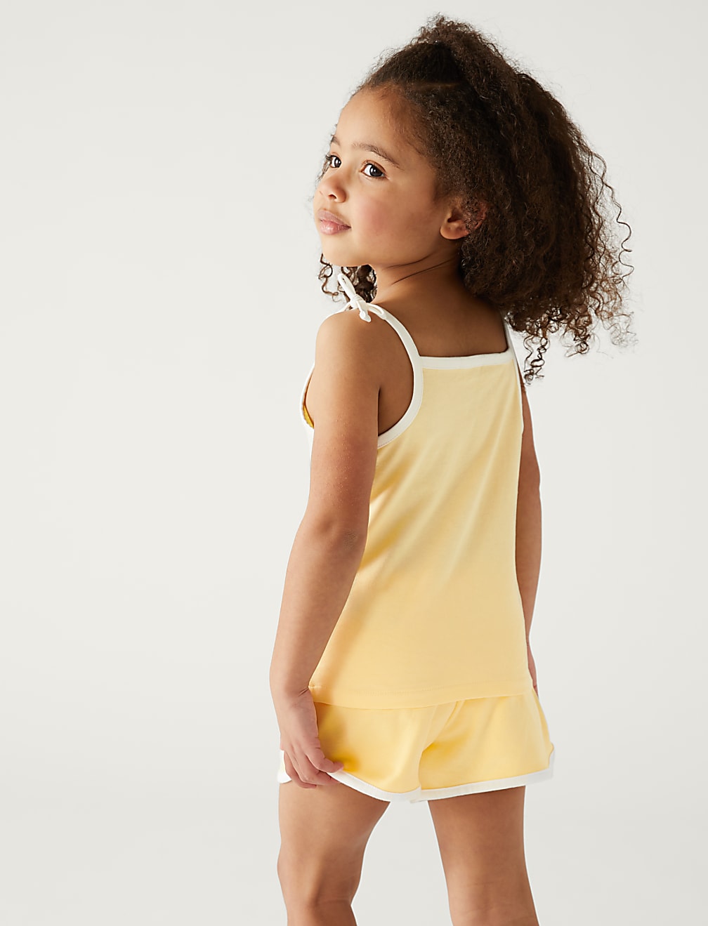 Pure Cotton Dolphin Strappy Top