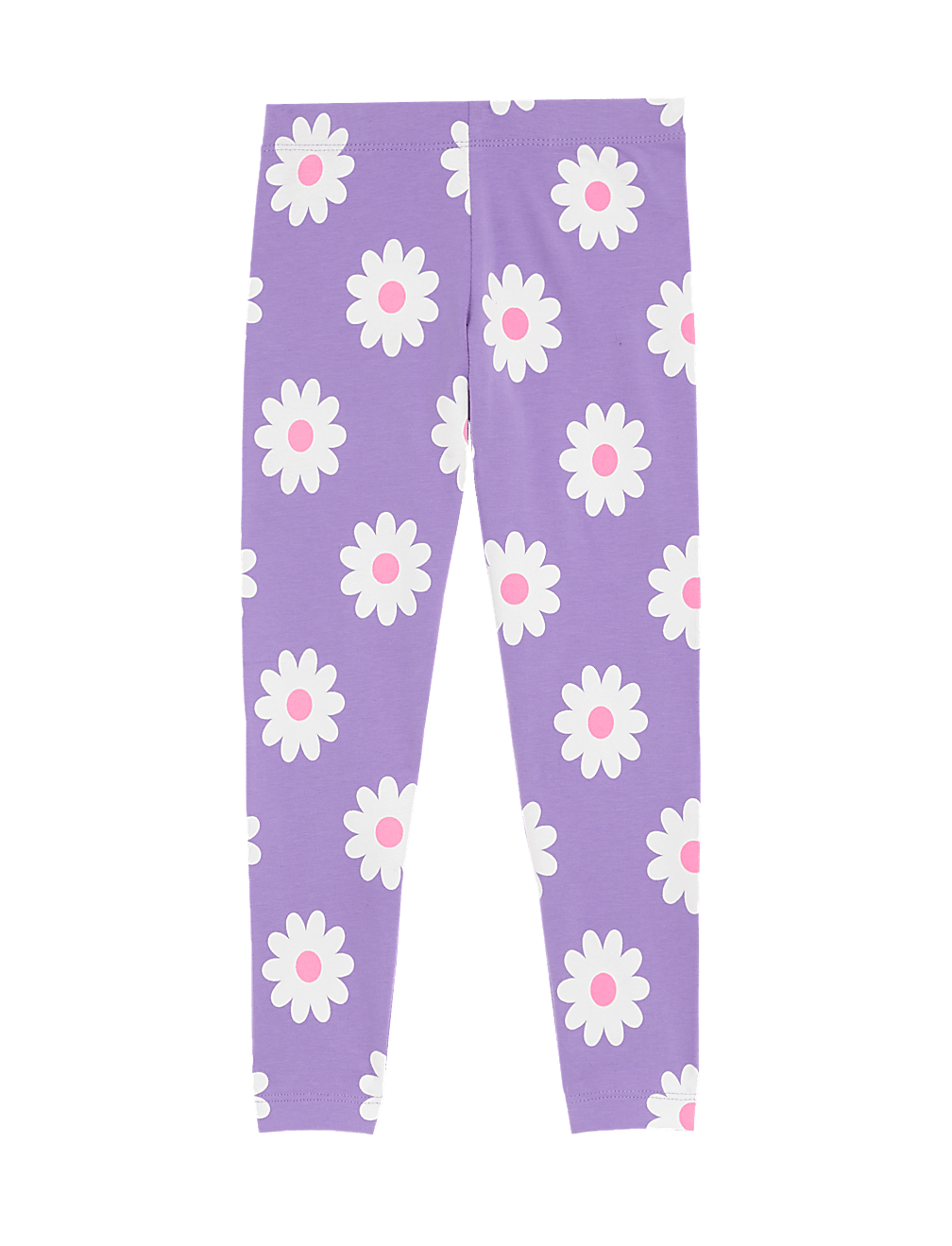 Cotton Rich Floral Leggings