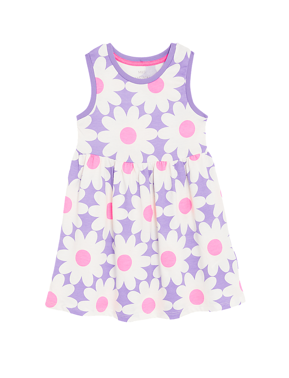 Pure Cotton Floral Dress