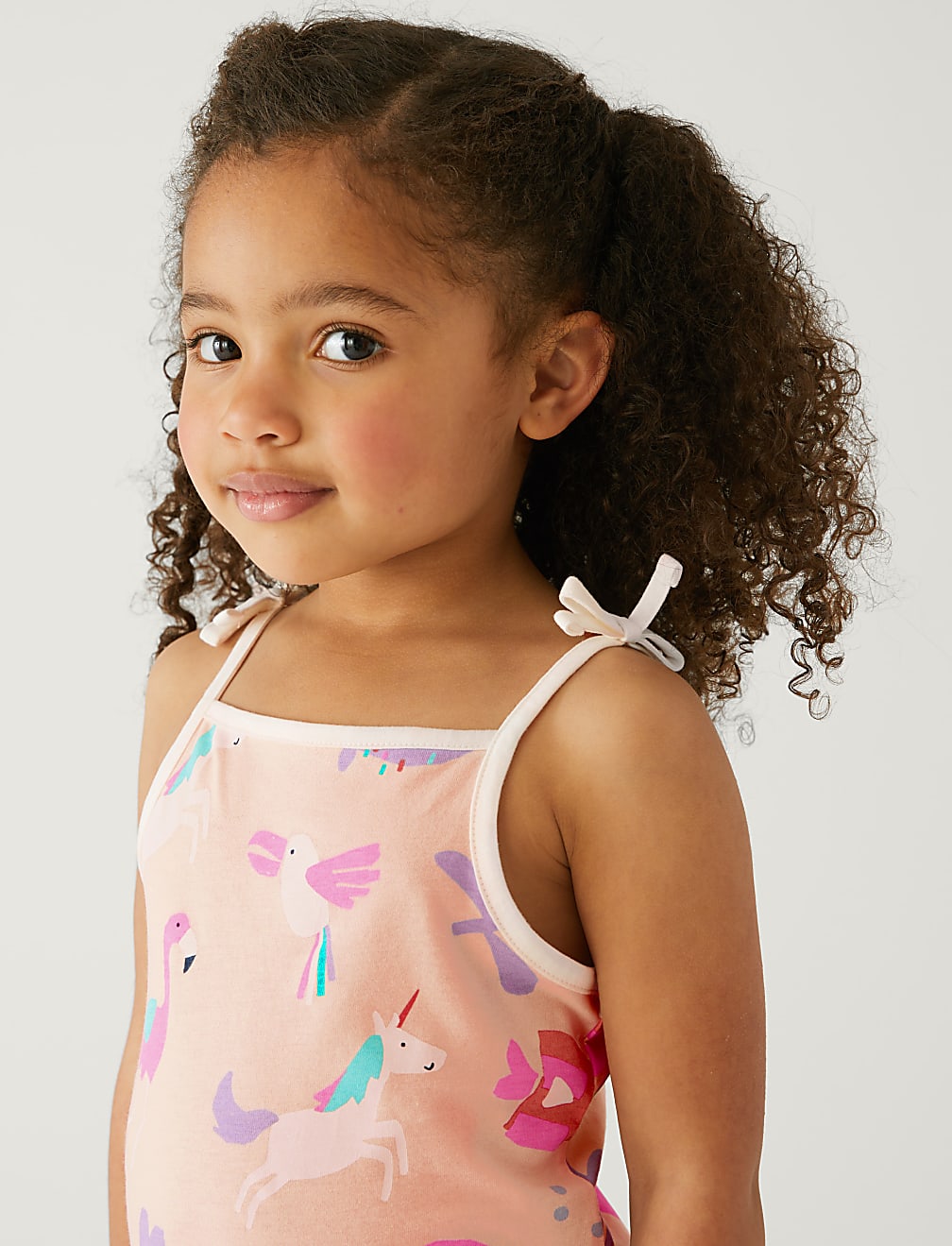 Pure Cotton Unicorn Print Top