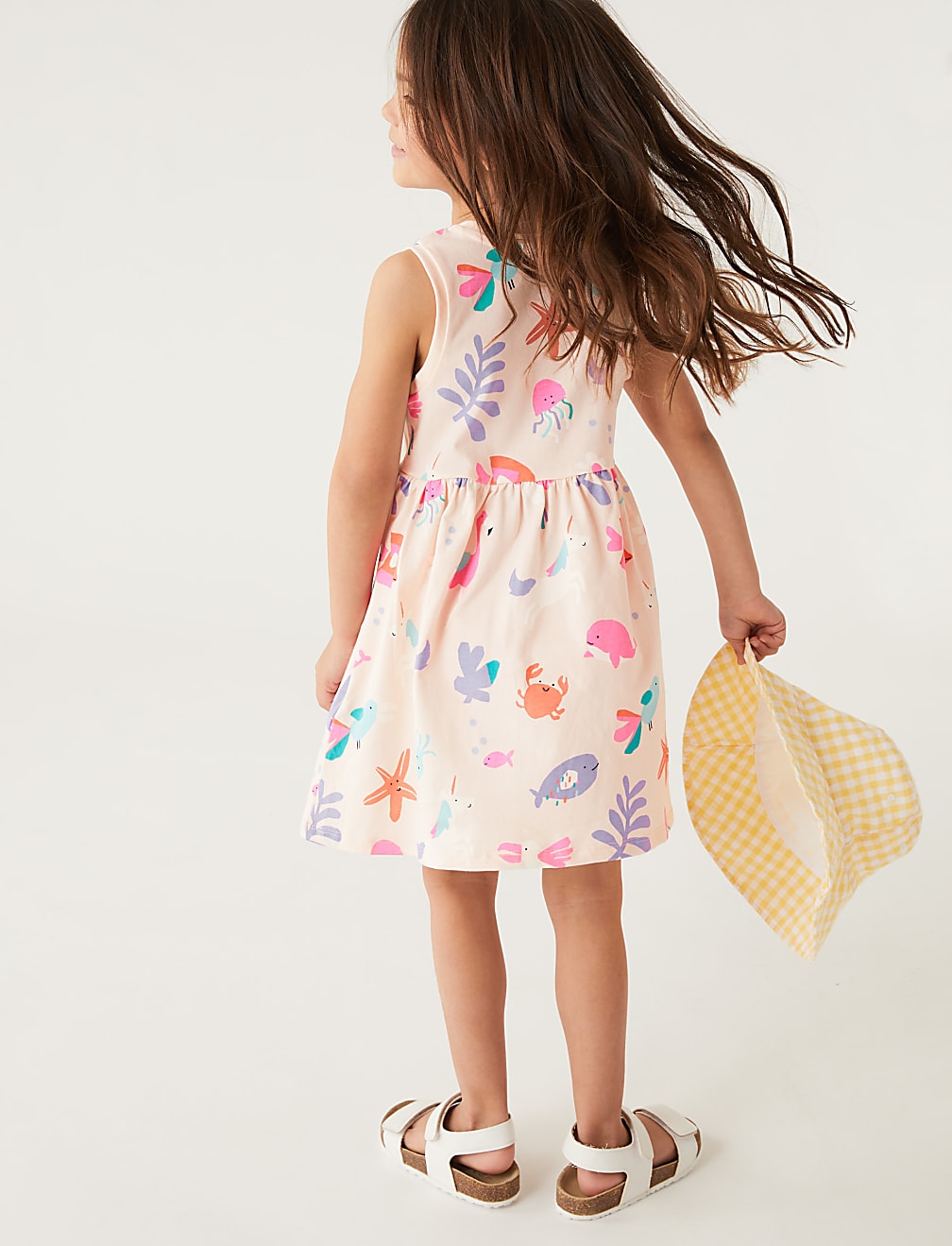 Pure Cotton Unicorn Print Dress