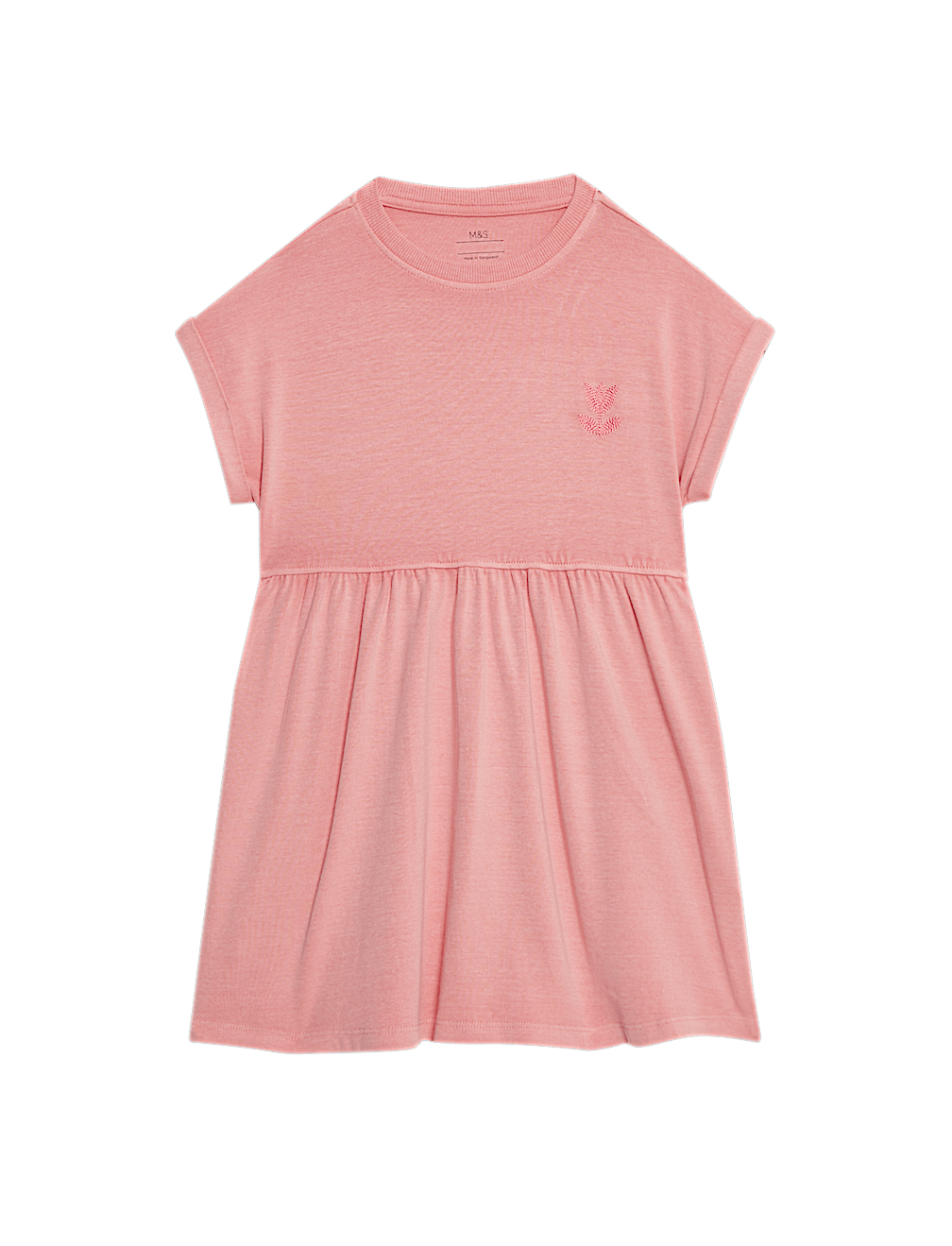Cotton Rich Jersey Dress (2-8 Yrs)
