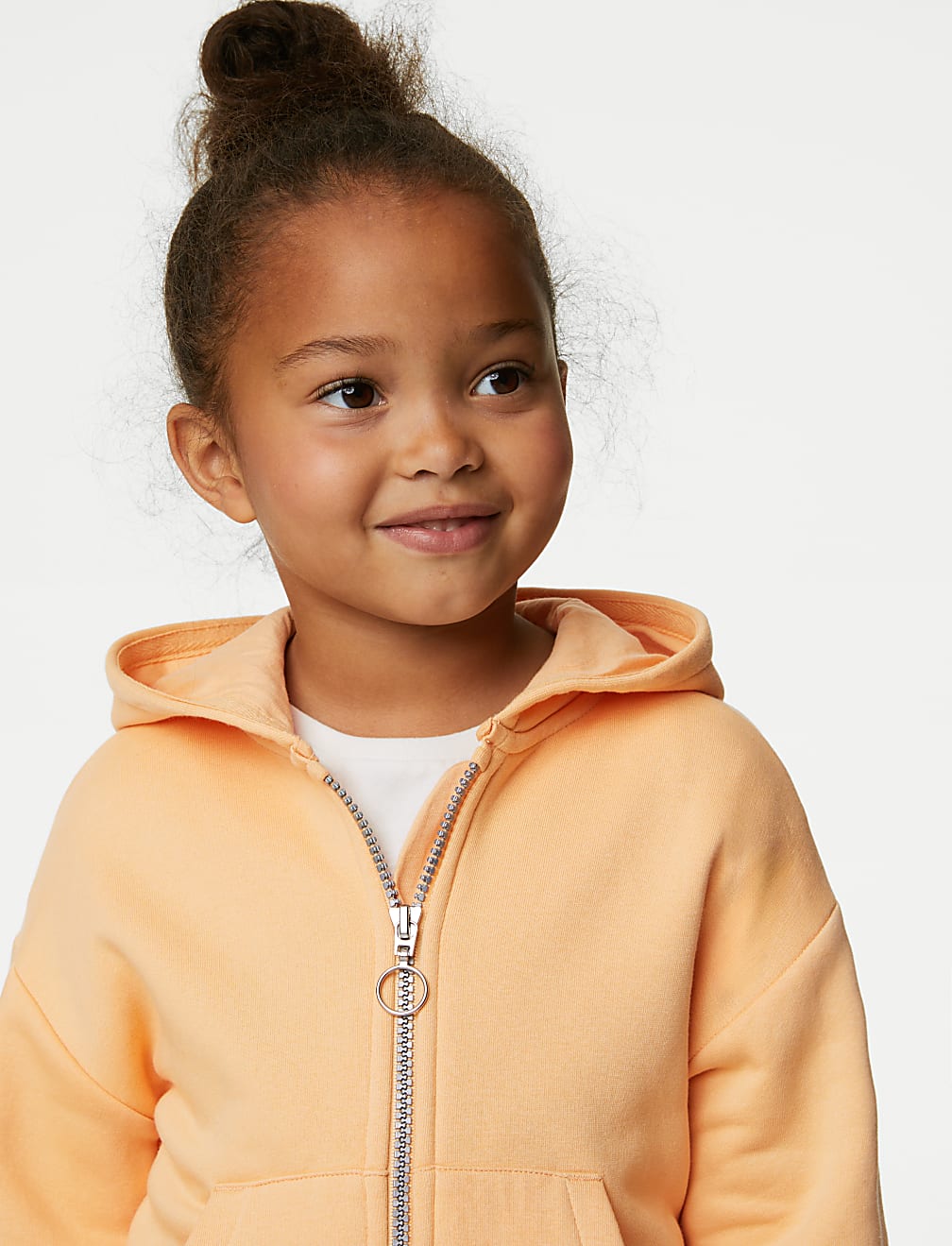 Cotton Rich Plain Hoodie (2-8 Yrs)