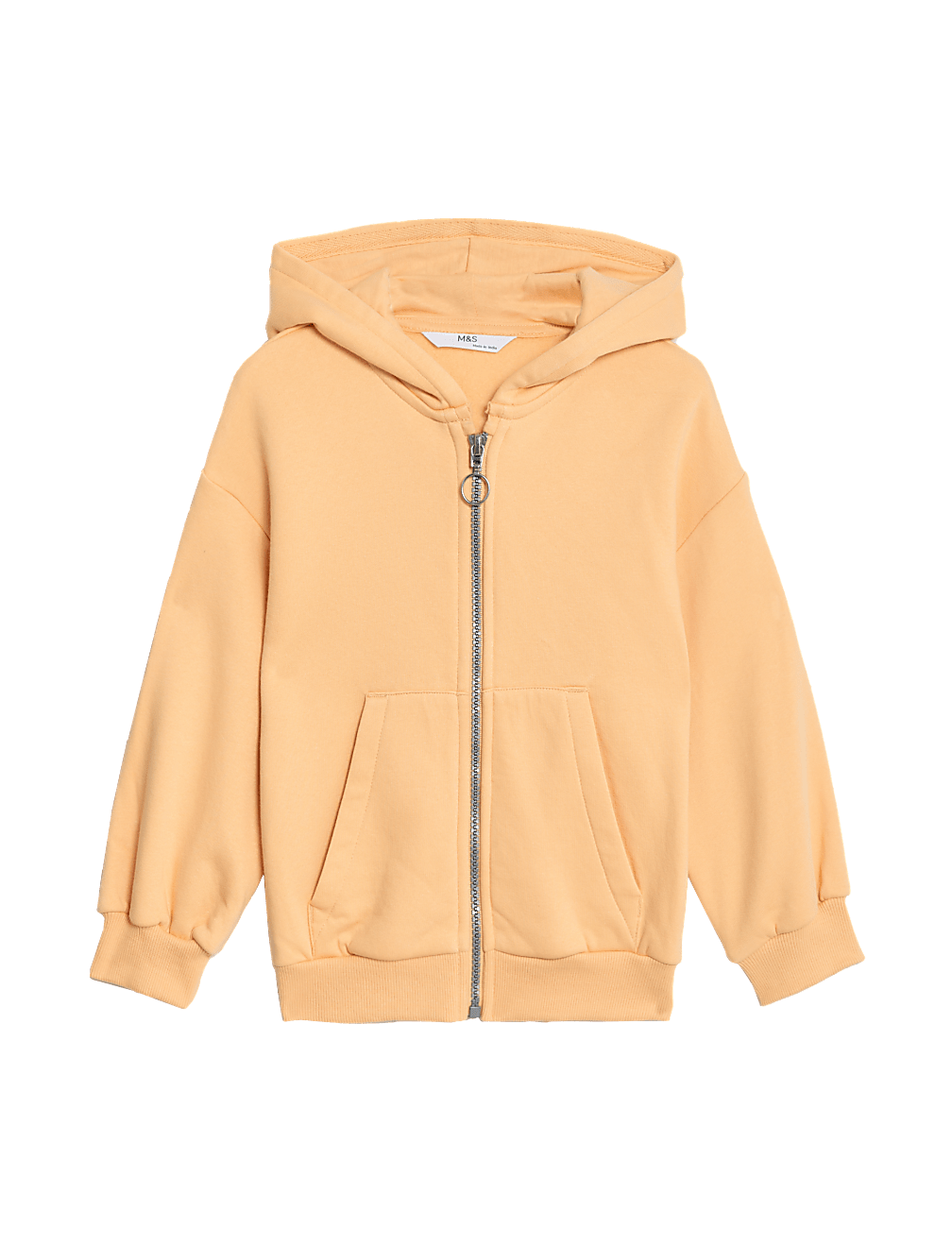 Cotton Rich Plain Hoodie (2-8 Yrs)