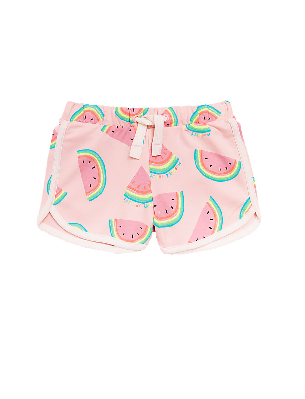 Cotton Melon Print Shorts (2-7 Yrs)