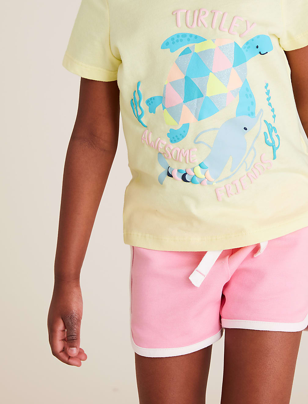 Pure Cotton Dolphin T-Shirt (2-7 Yrs)
