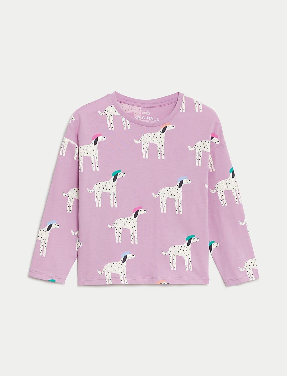 Pure Cotton Dalmatian Print Top
