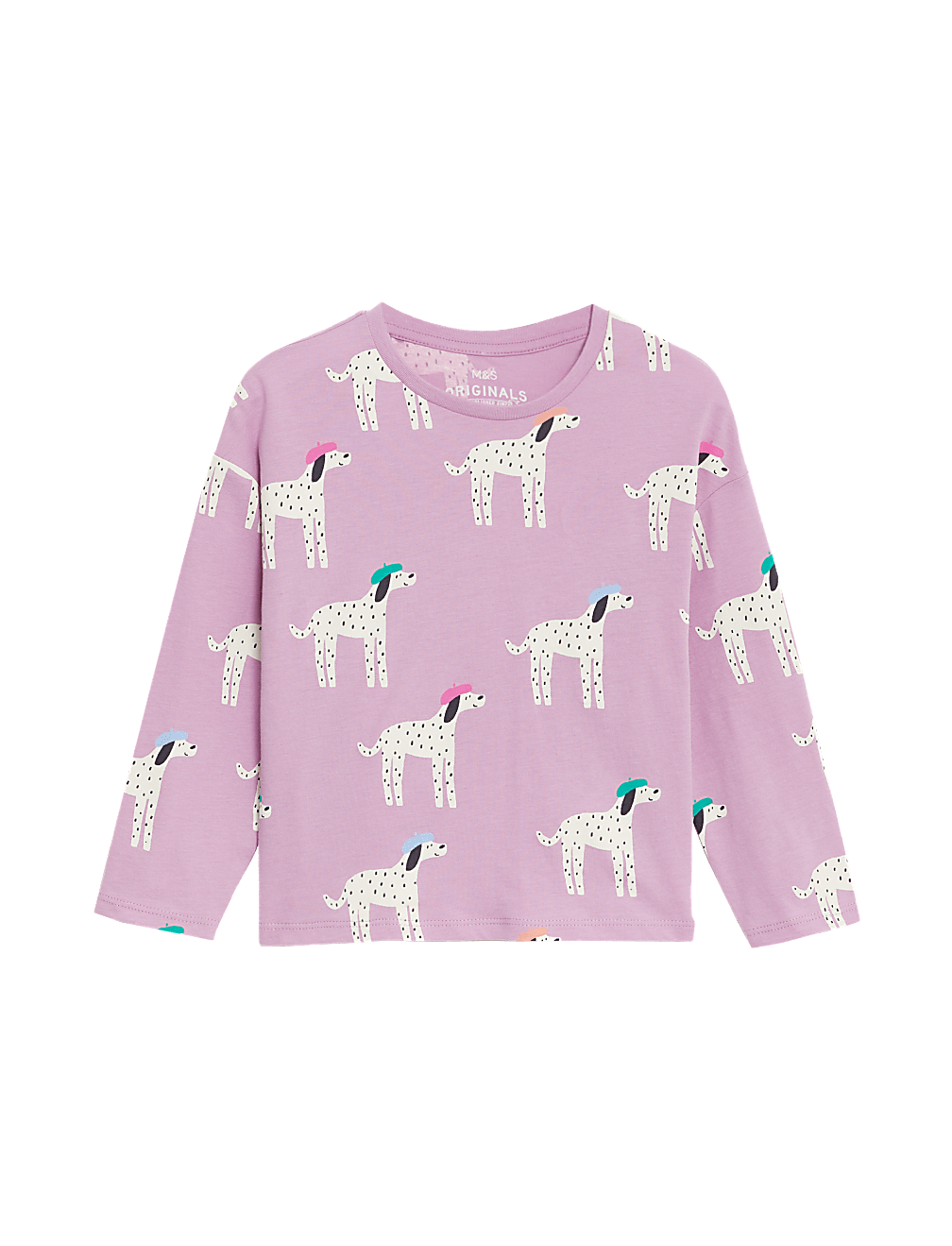 Pure Cotton Dalmatian Print Top