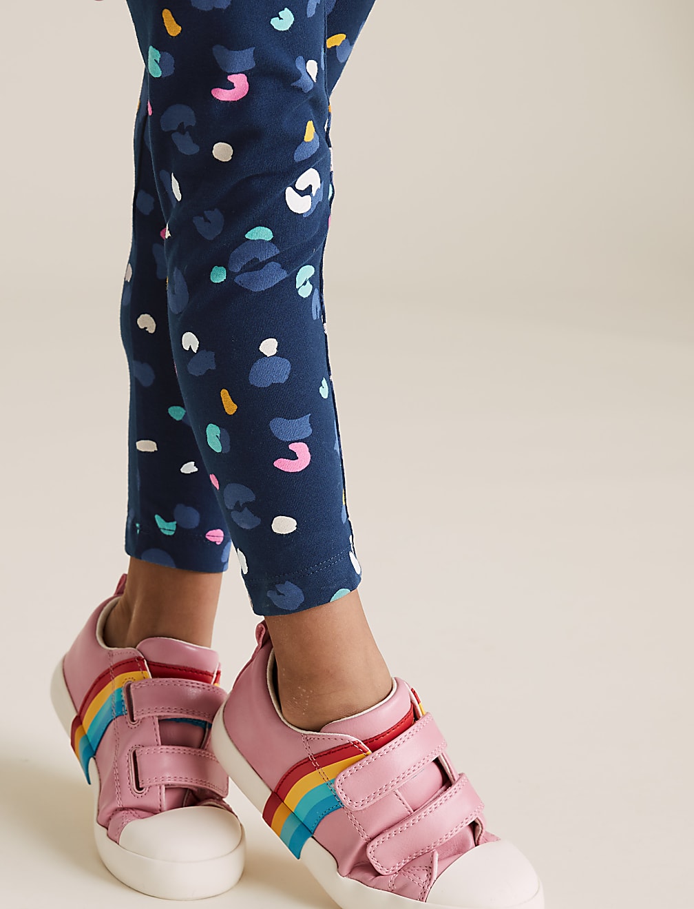 Cotton Leopard Print Leggings (2-7 Yrs)