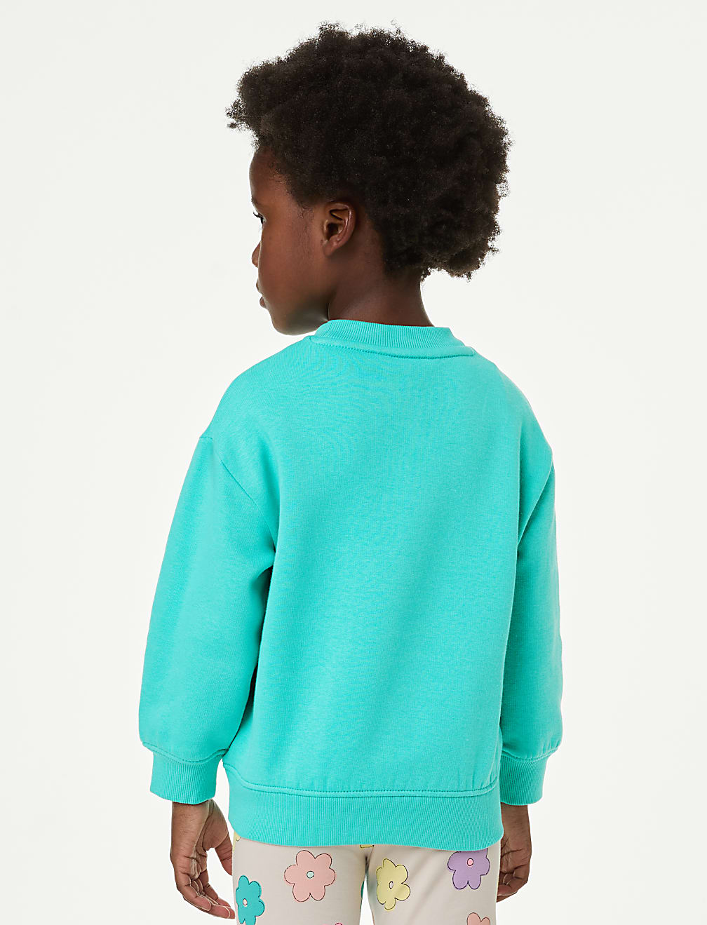 Cotton Rich Printed Sweatshirt (2-8 Yrs)