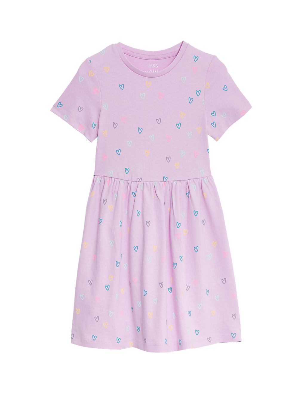 Pure Cotton Printed Dress (2-8 Yrs)