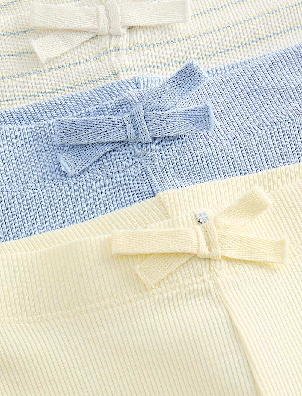 3 Pack Cotton Rich Floral & Striped Leggings (2-8 Yrs)