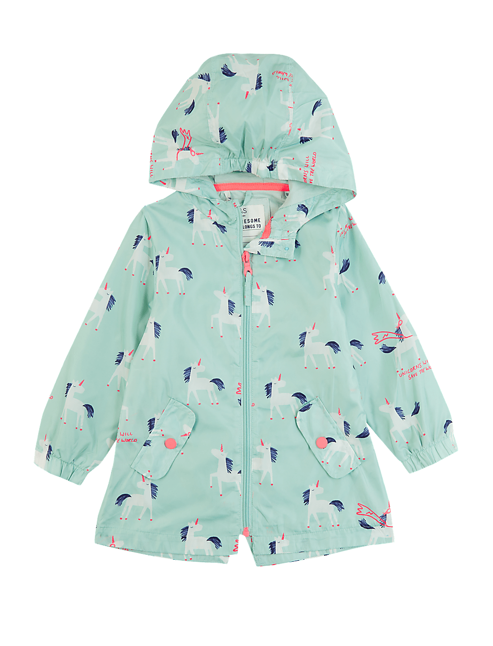 Lightweight Unicorn Parka (2-7 Yrs)
