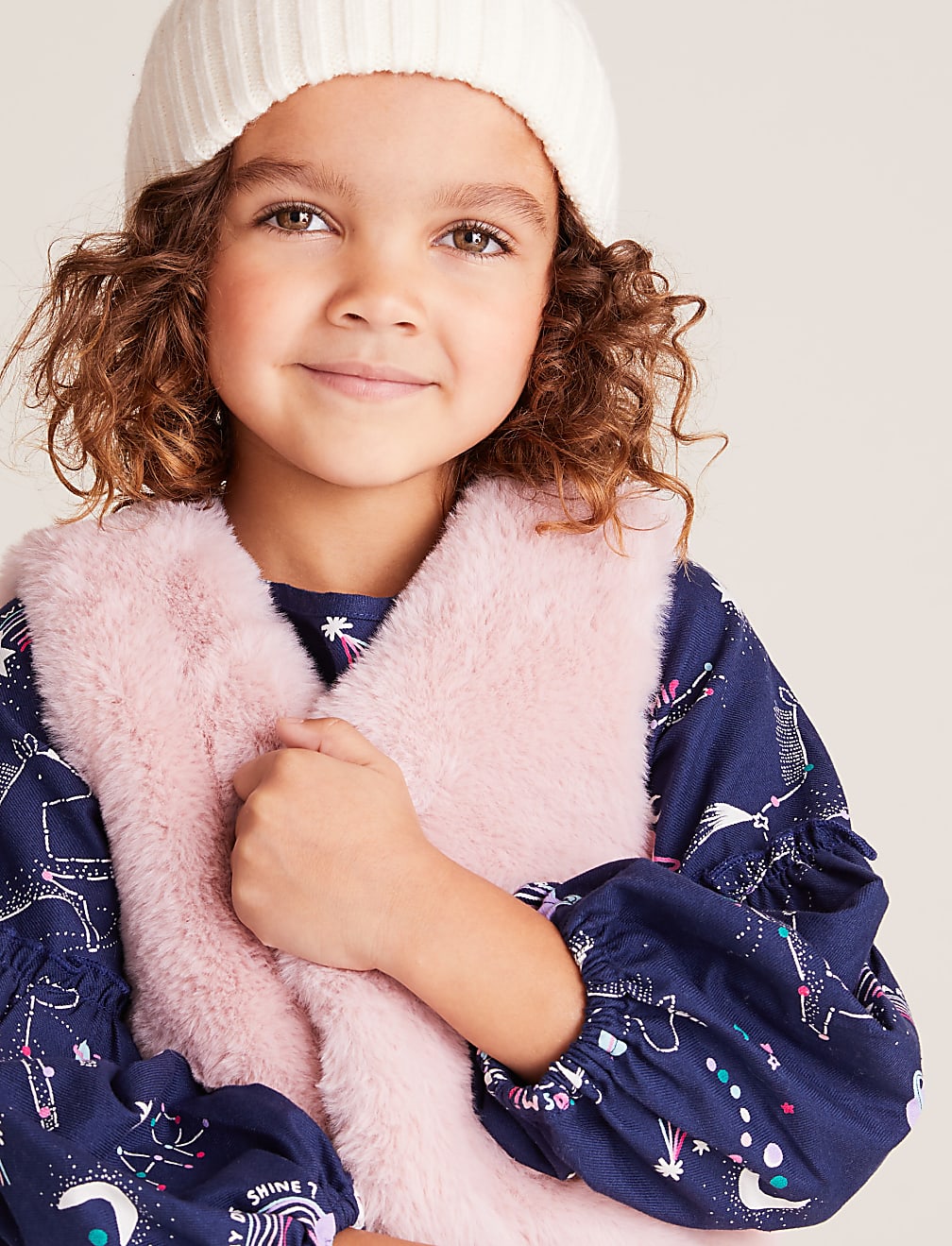 Faux Fur Gilet (2-7 Yrs)