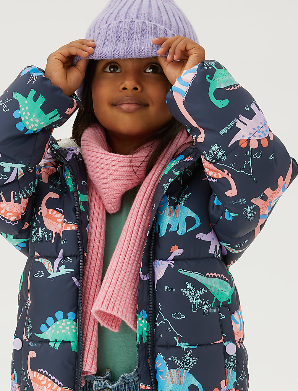 Stormwear™ Dinosaur Padded Coat (2-7 Yrs)