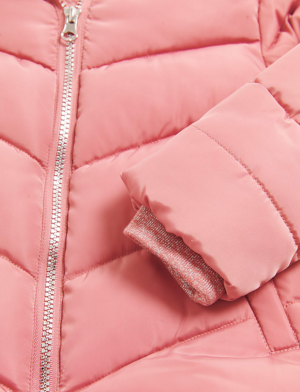 Stormwear&trade; Faux Fur Lined Hooded Padded Coat (2-7 Yrs)