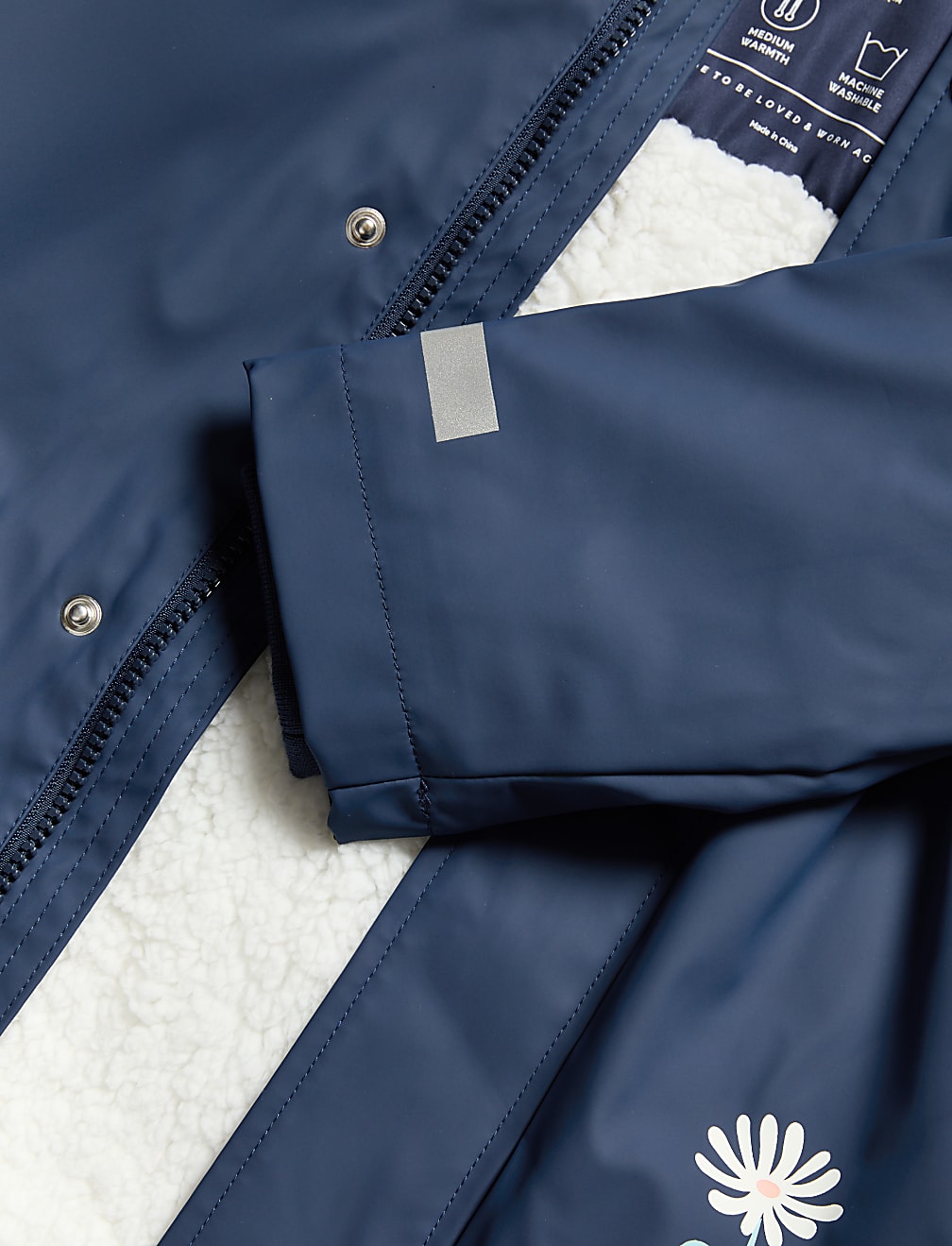 Stormwear™ Floral Hooded Fisherman Coat (2-8 Yrs)