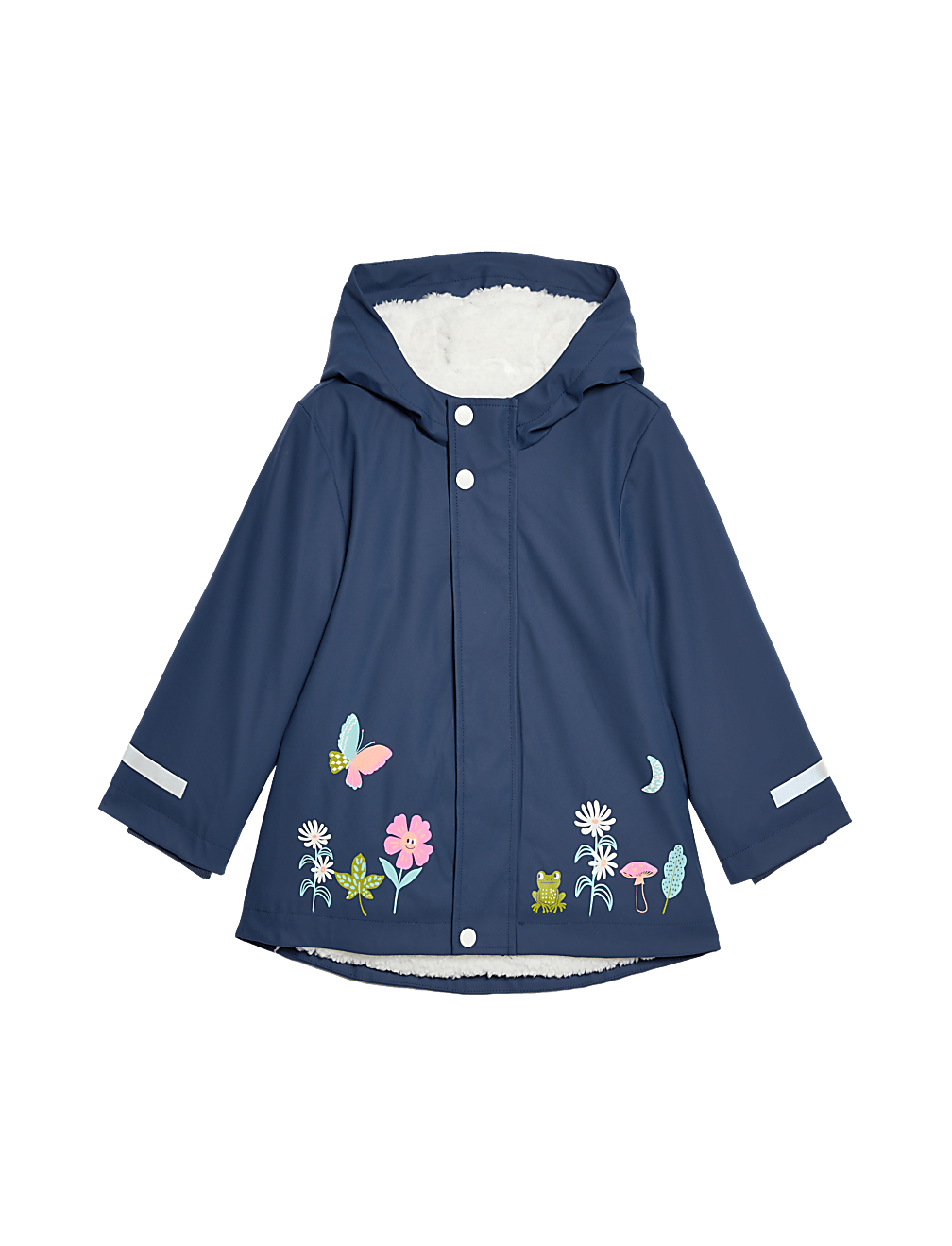 Stormwear™ Floral Hooded Fisherman Coat (2-8 Yrs)