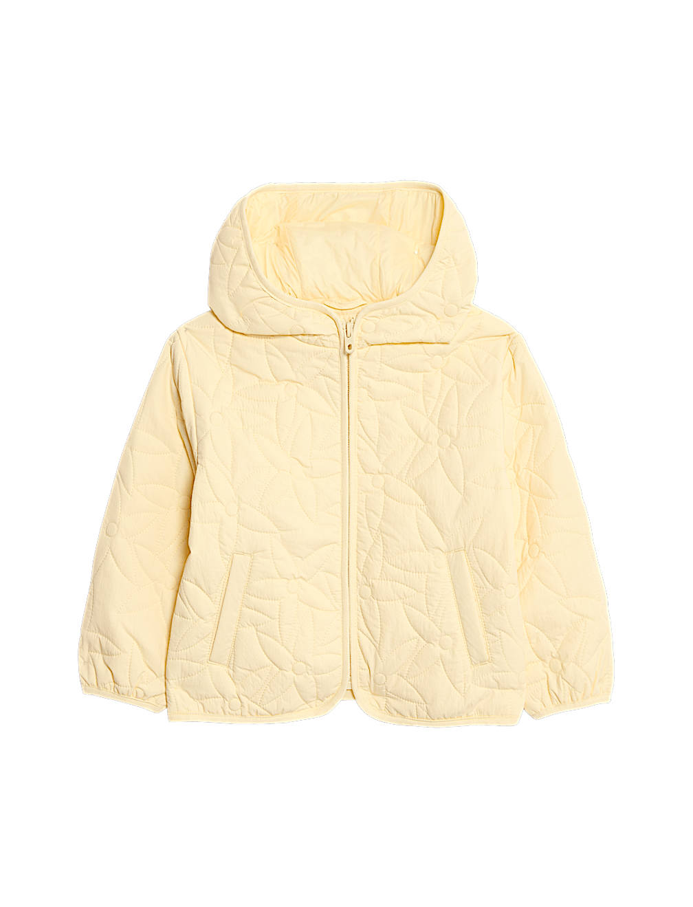 Quilted Hooded Jacket (2-8 Yrs)