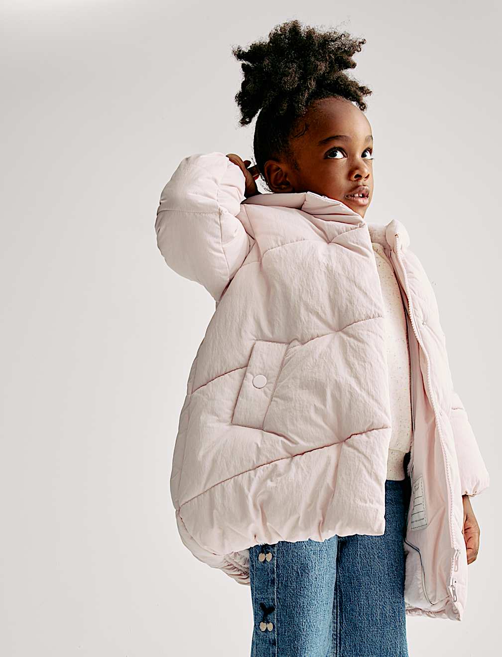 Longline Padded Coat (2-8 Yrs)
