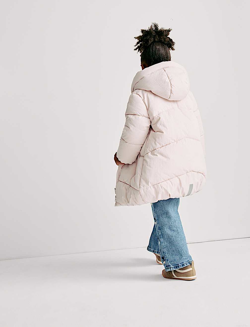 Longline Padded Coat (2-8 Yrs)