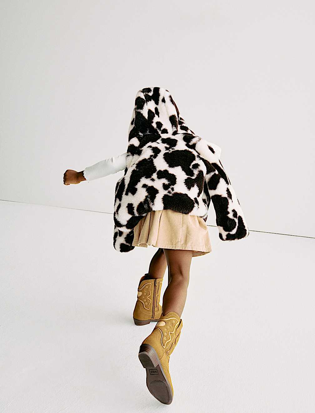 Animal Print Hooded Jacket (2-8 Yrs)