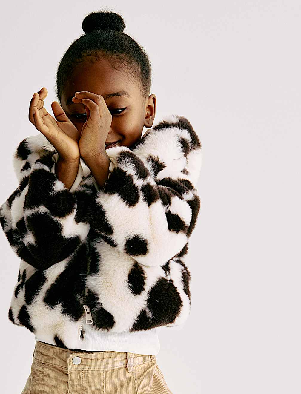 Animal Print Hooded Jacket (2-8 Yrs)