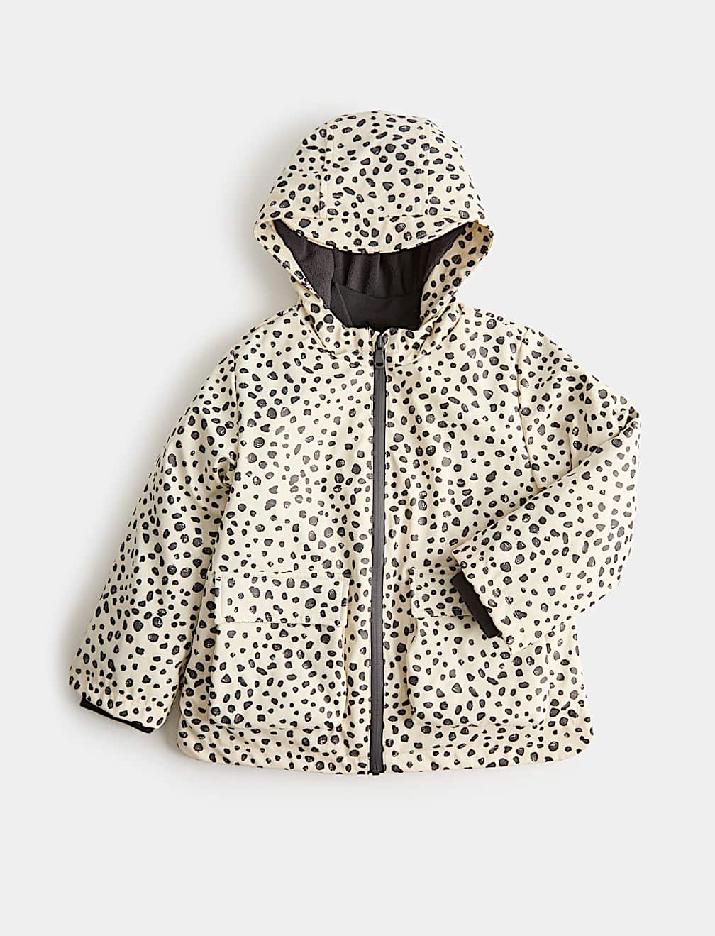 Dalmatian Print 3 in 1 Fisherman Coat (2-8 Yrs)