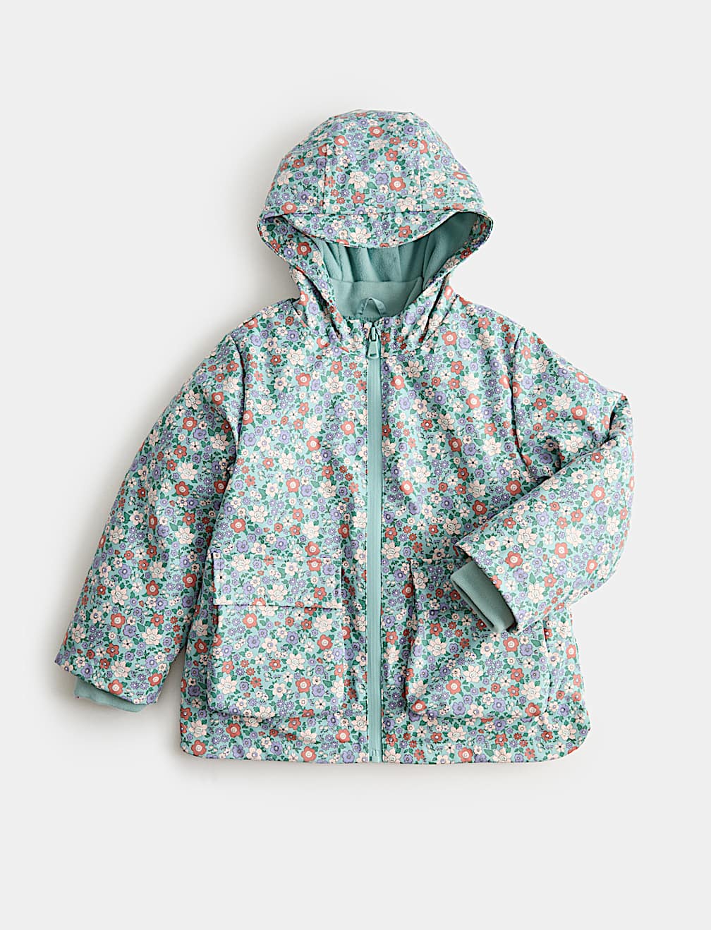 Ditsy 3 in 1 Fisherman Jacket (2-8 Yrs)