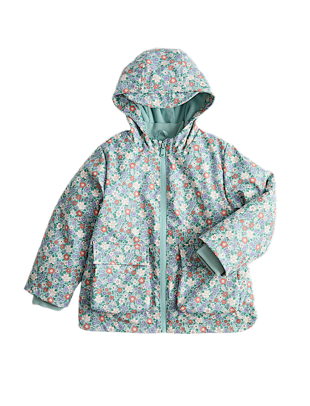 Ditsy 3 in 1 Fisherman Jacket (2-8 Yrs)