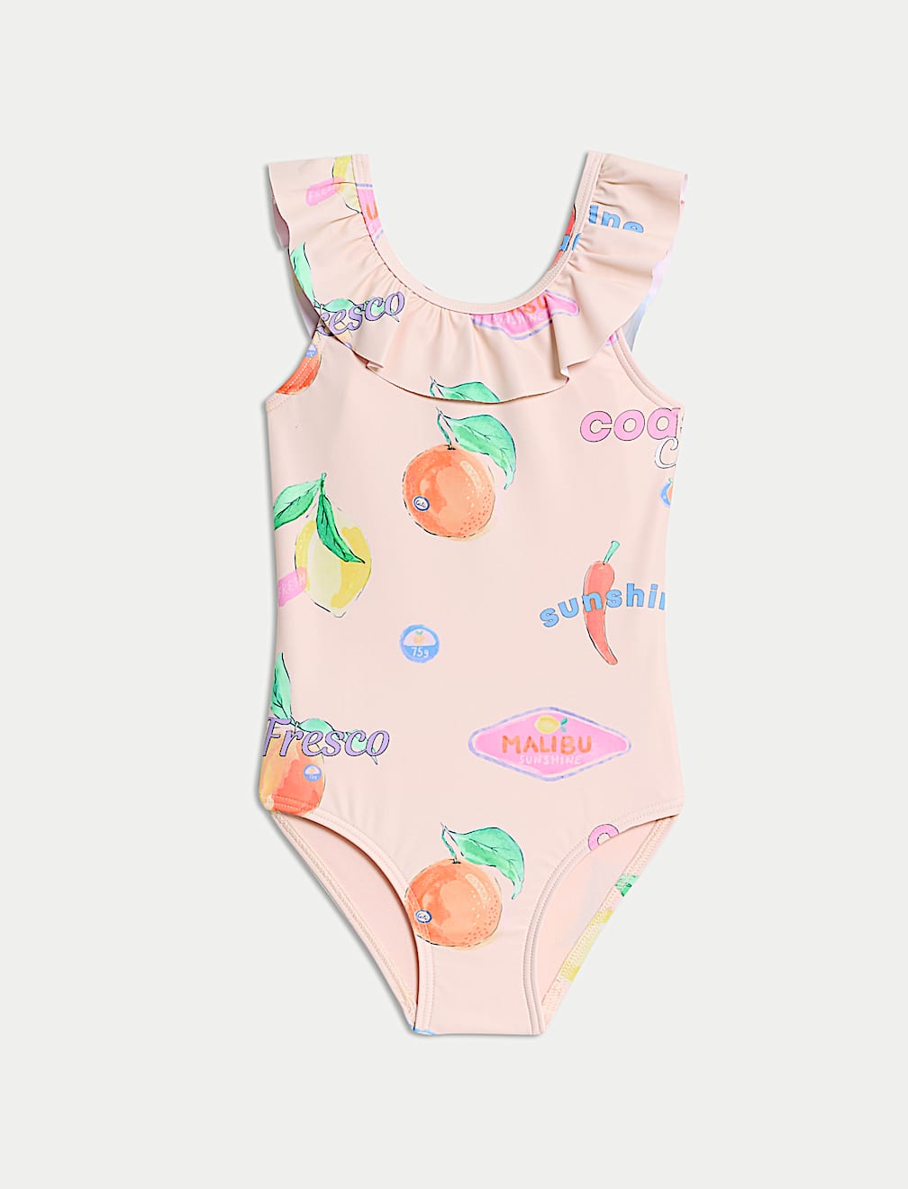 Fruit Frill Swimsuit (2-8 Yrs)