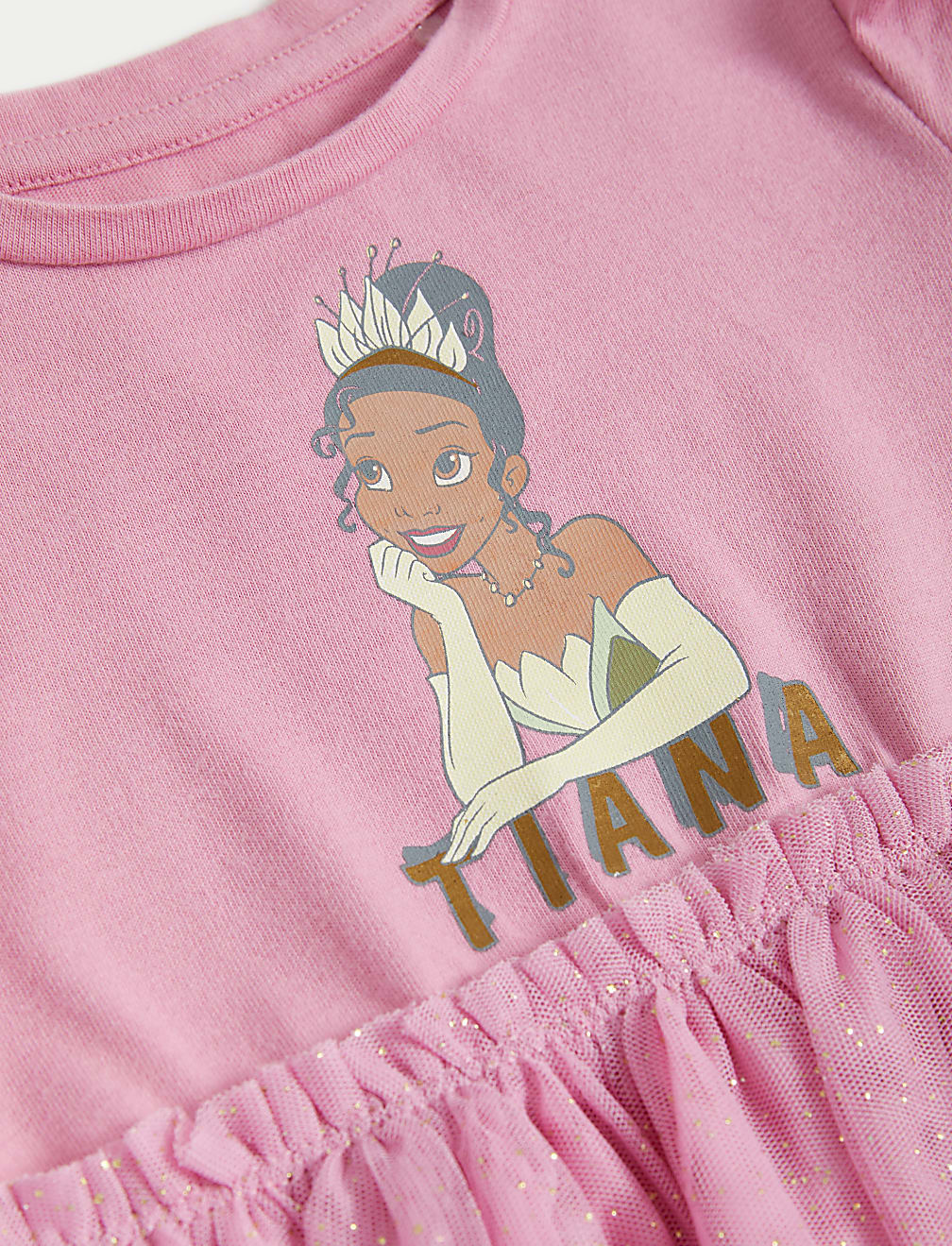 Cotton Rich Disney Princess™ Dress (2-8 Yrs)