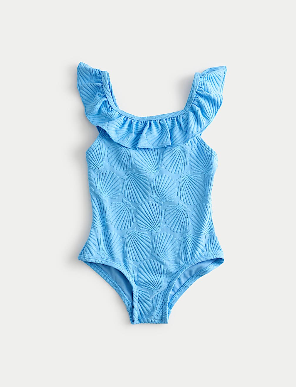 Shell Frill Swimsuit (2-8 Yrs)