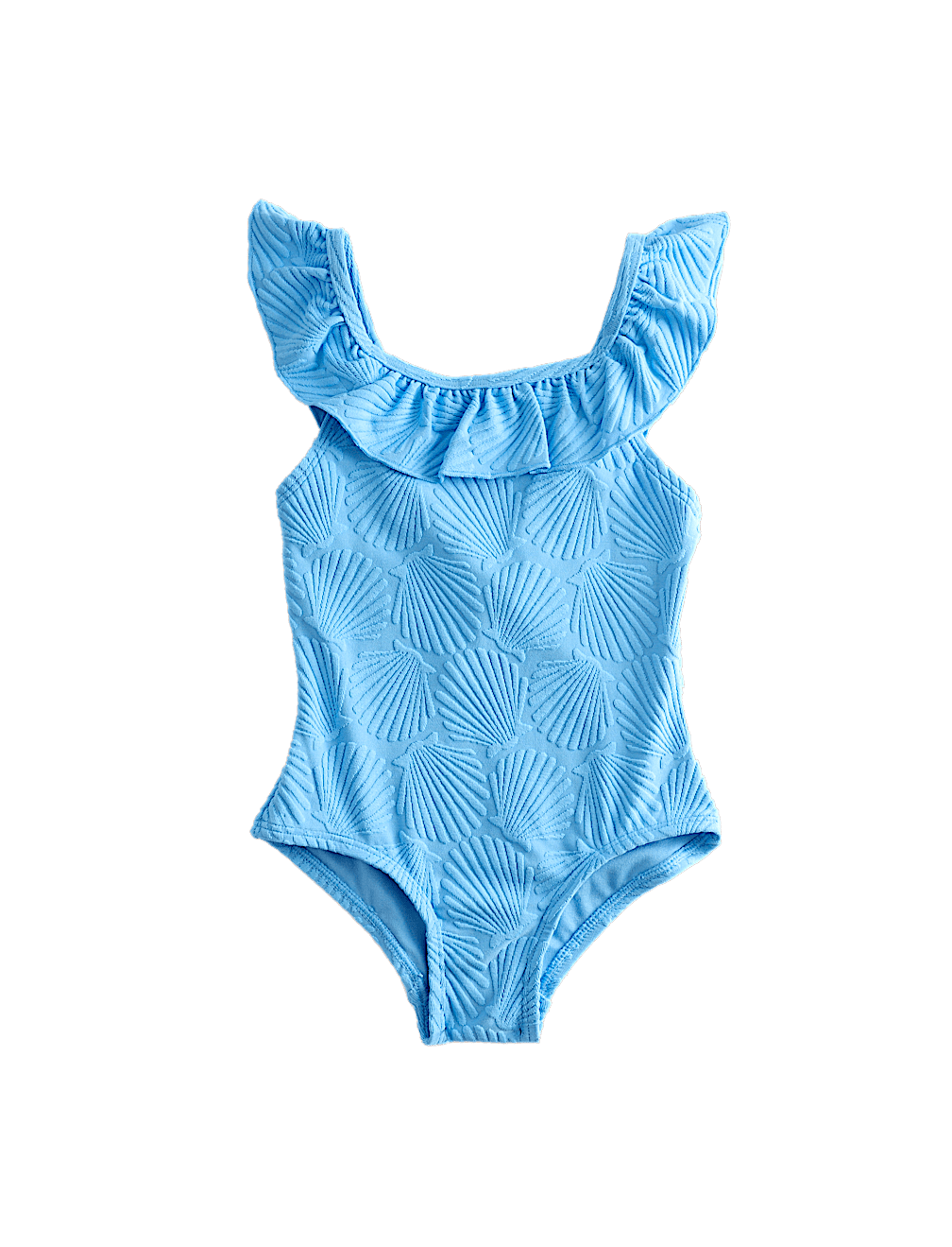 Shell Frill Swimsuit (2-8 Yrs)