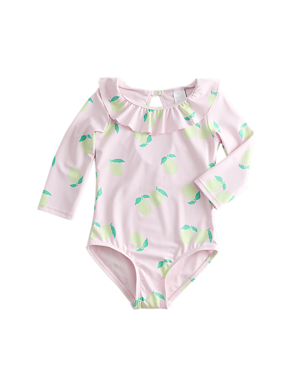 Lemon Long Sleeve Swimsuit (2-8 Yrs)