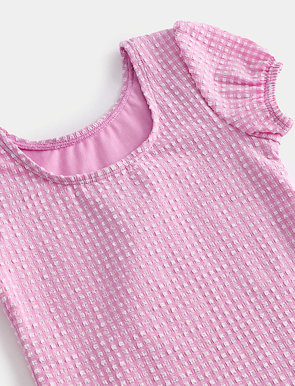 Gingham Swimsuit (2-8 Yrs)