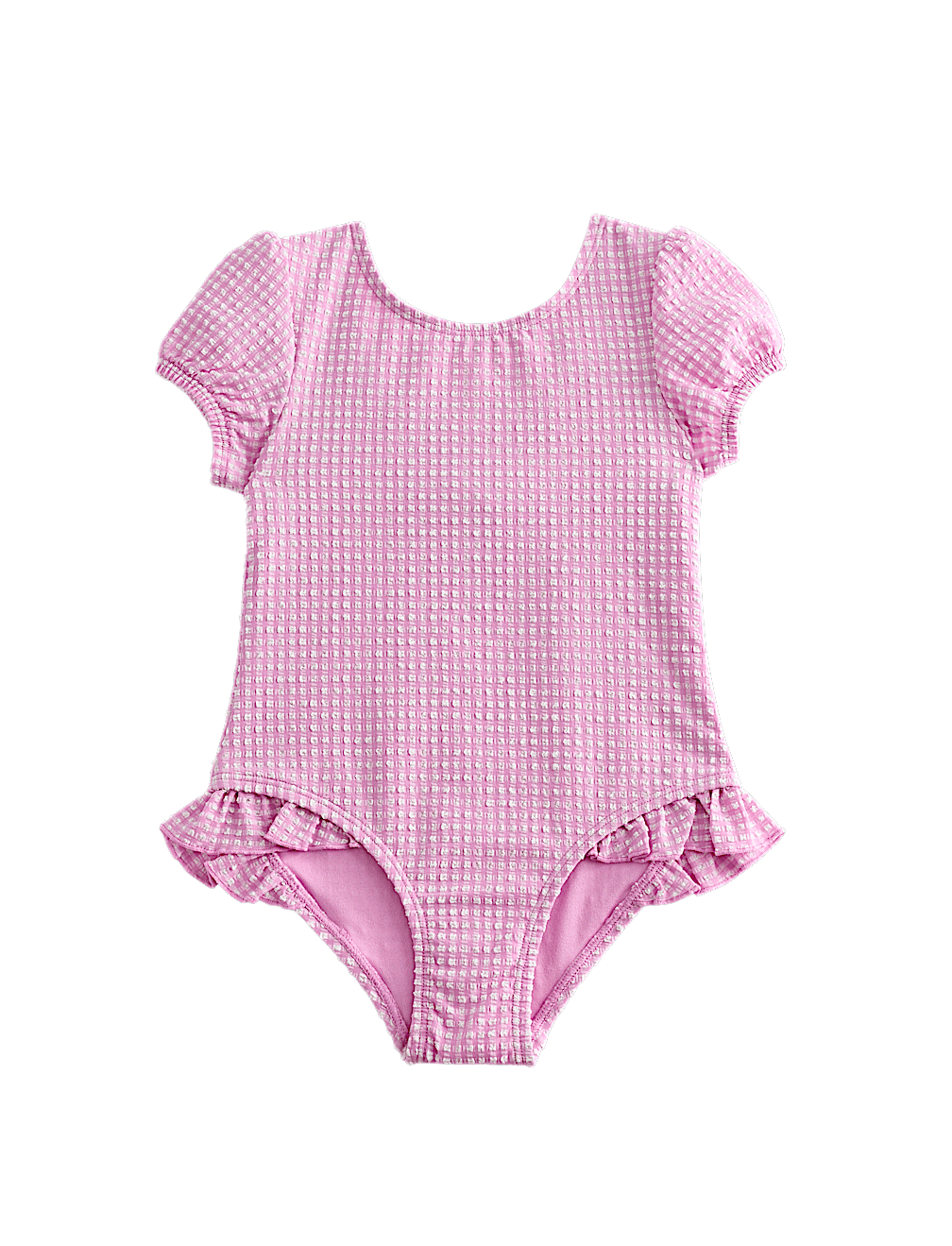 Gingham Swimsuit (2-8 Yrs)