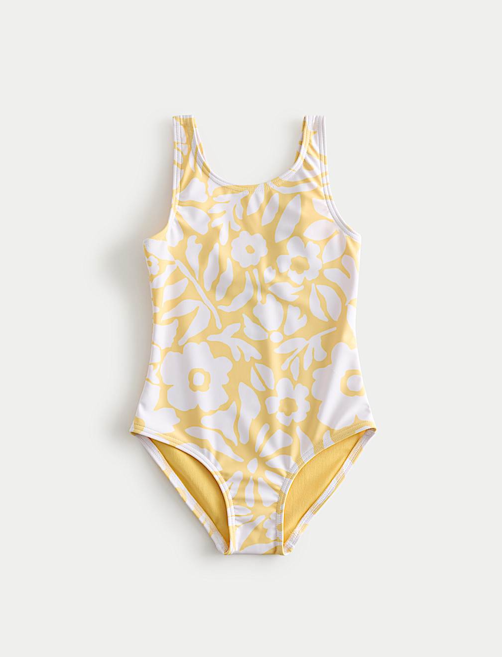 Floral Sun Safe Swimsuit (2-8 Yrs)