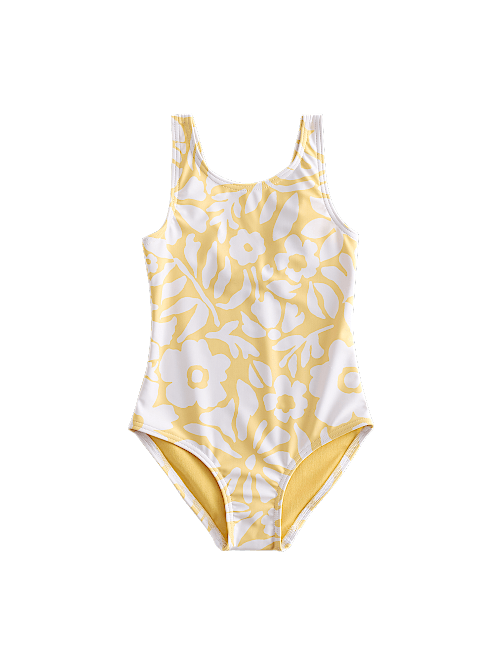 Floral Sun Safe Swimsuit (2-8 Yrs)