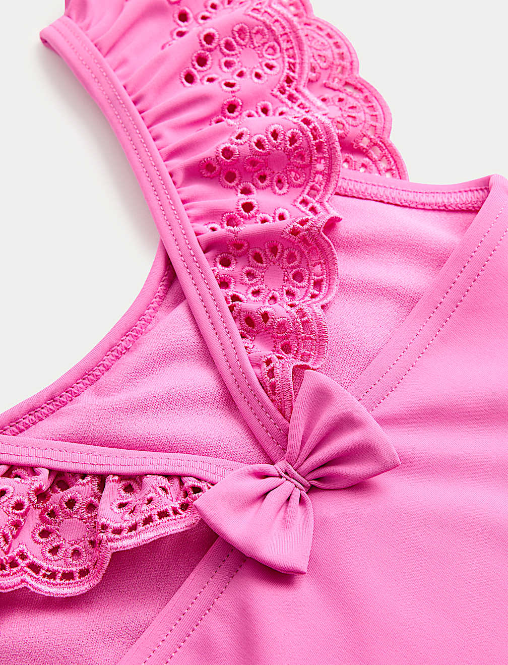 Broderie Frill Swimsuit (2-8 Yrs)