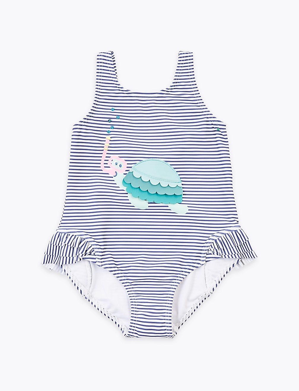3D Turtle Swimsuit (2-7 Yrs)