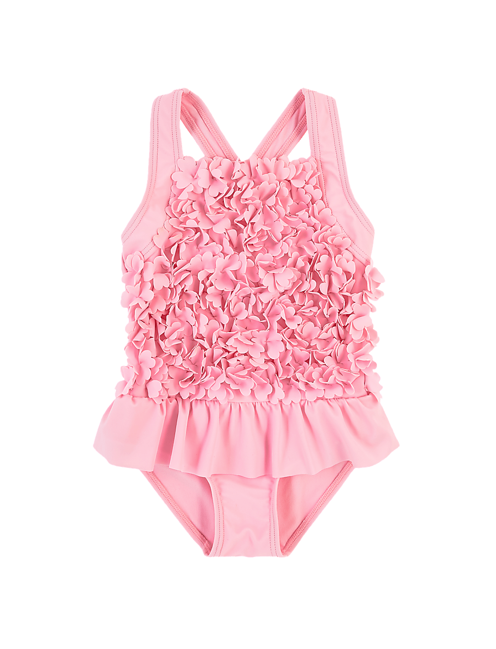 Floral Frill Swimsuit (2-7 Yrs)