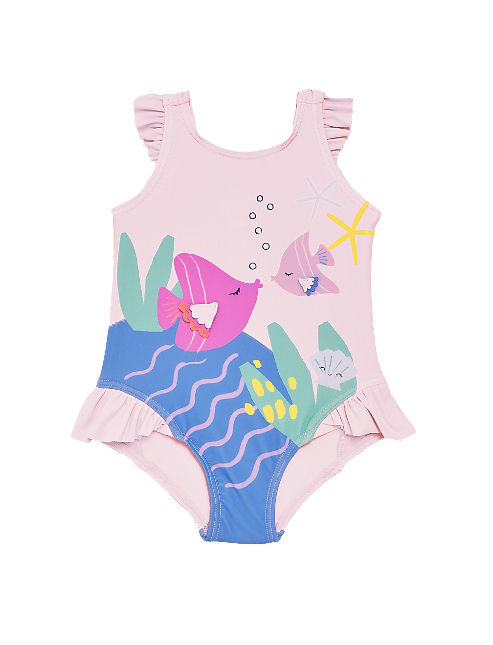 Kissing Fish Swimsuit (2-7 Yrs)