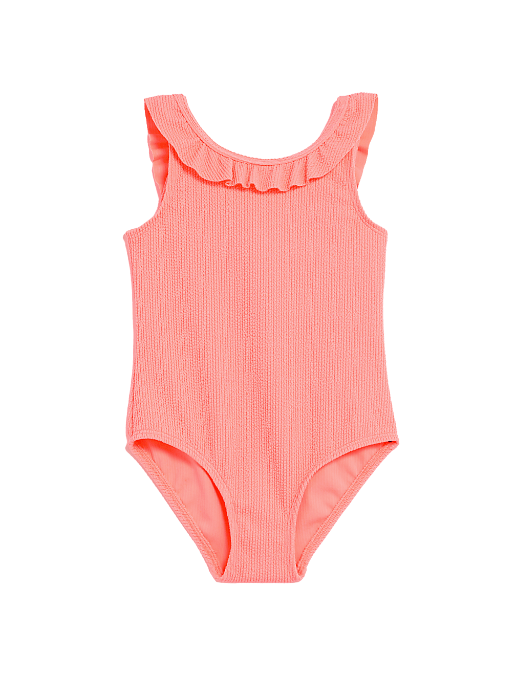 Frill Textured Swimsuit