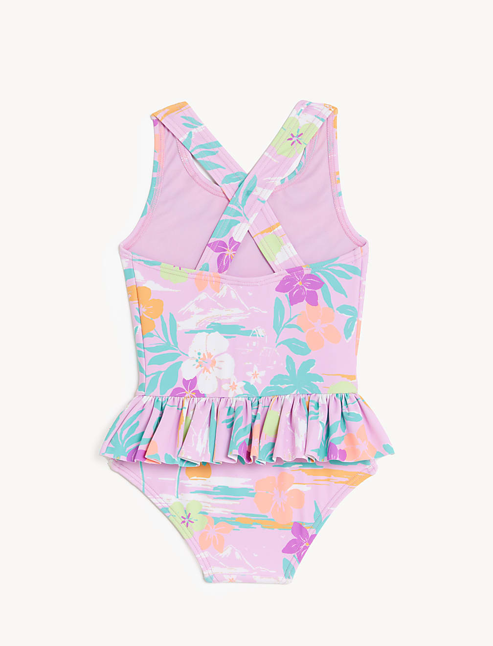 Palm Print Swimsuit