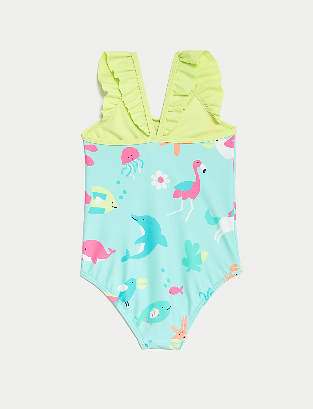 Printed Swimsuit (2-8 Yrs)