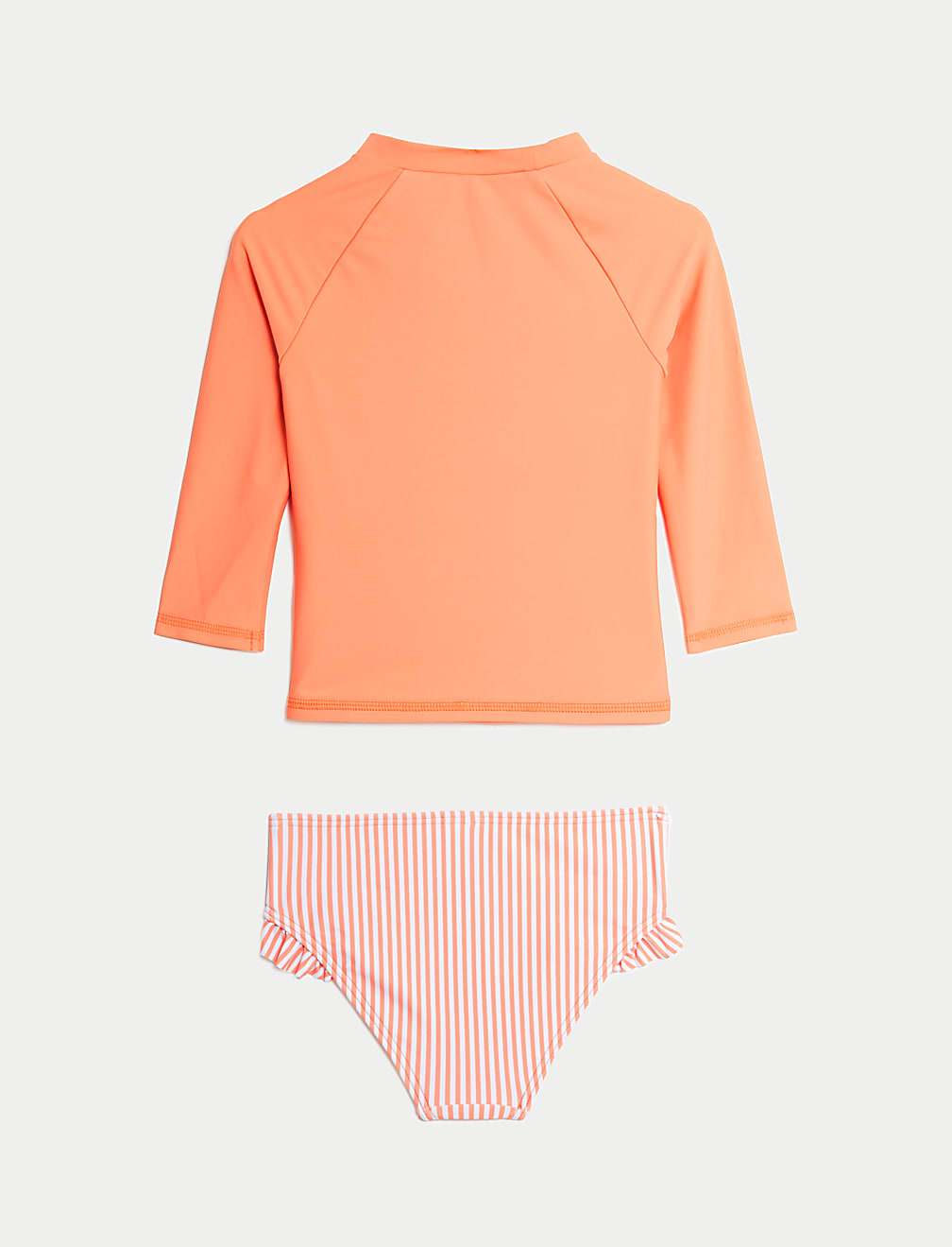 2pc Tiger Long Sleeve Rash Vest Swim Set (2-8 Yrs)