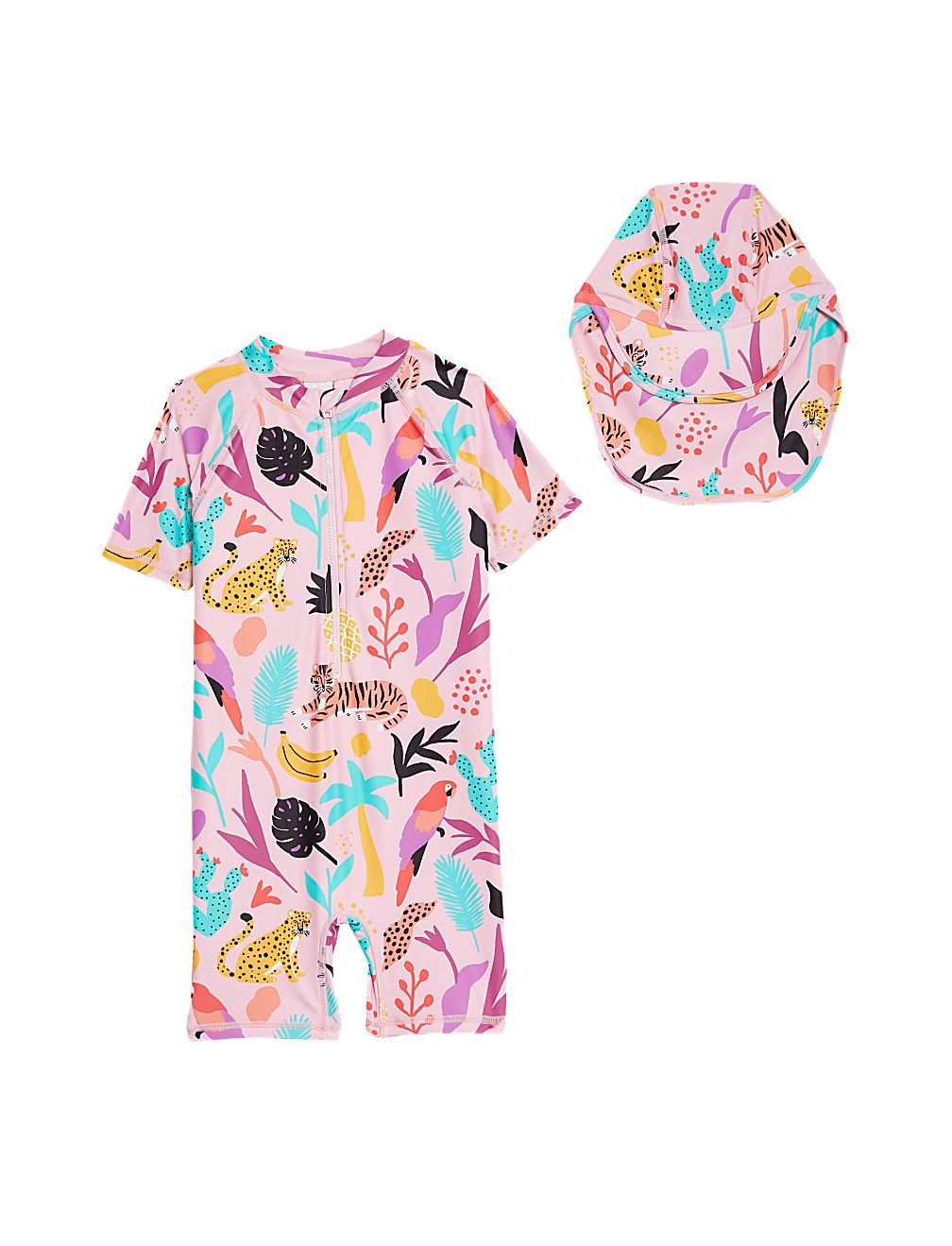 2pc All In One and Hat Set (2-8 Yrs)